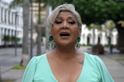 Familiares, artistas y amigos se reúnen para despedir a Alenir Echeverría