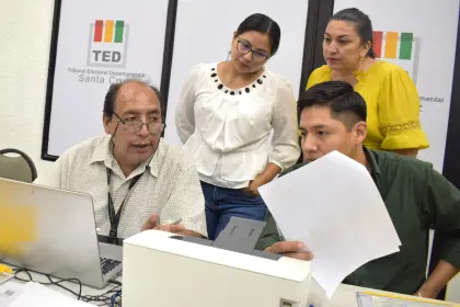 Candidaturas: TED cruceño reitera que normas vigentes prohíben buscar tercer mandato
