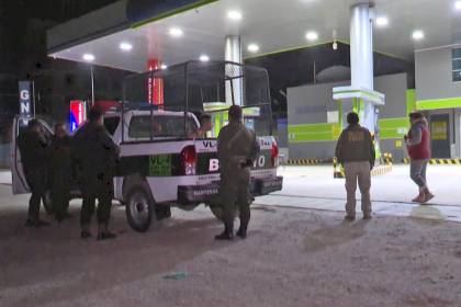 Denuncian intento de atraco a un surtidor, el sujeto golpeó con un arma de fuego al trabajador