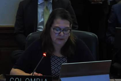 En la OEA: Colombia lamenta expulsión de su embajadora y dice que puede contribuir a una salida pacífica a los conflictos en Bolivia