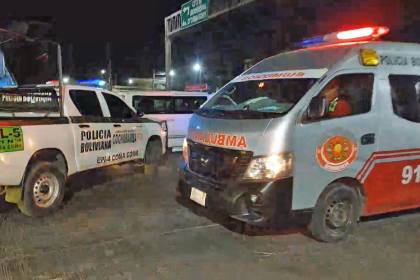 Cochabamba: Peatón muere tras ser atropellado cuando intentaba cruzar una avenida