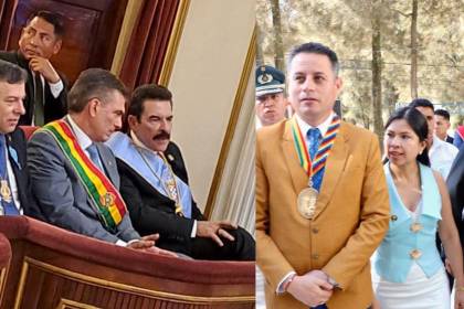 Presidente y vicepresidente rinden homenaje a Cochabamba en actos paralelos