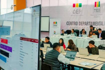 Chuquisaca cierra el cómputo oficial y enfila una segunda vuelta por la Gobernación