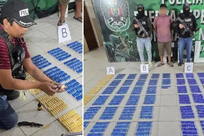 Santa Cruz: Cae un hombre que transportaba 2.600 cápsulas de droga rumbo a Brasil