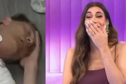 Video: Conductor de televisión se desmaya en vivo y sus compañeros se burlan; creyeron que era broma