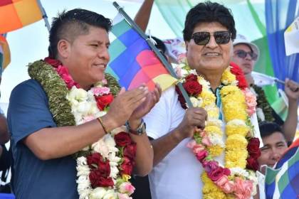 “Hemos consolidado el triunfo”: Evo respalda a Loza como gobernador de Cochabamba y plantea diálogo