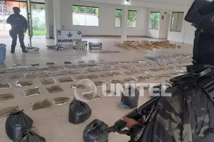 Santa Cruz: Felcn incauta más 550 kilos de hachís e interviene dos fábricas de esta droga de alta pureza