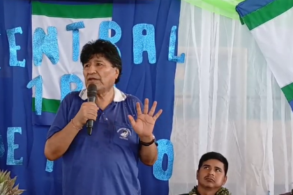 Evo Morales: “El voto nulo se convertirá en un referendo electoral”