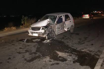 Denuncian que conductor en estado de ebriedad invadió carril y provocó choque contra una cisterna 