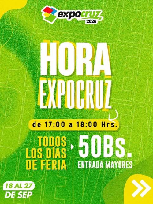Expocruz 2026 llega renovada y con oportunidades para todos