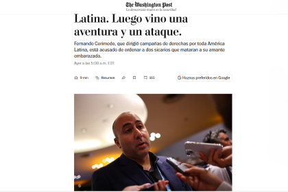 El caso Cerimedo llega a EEUU: El Washington Post revela detalles del exasesor de Paz, de su caída y su vínculo con otros líderes y el poder