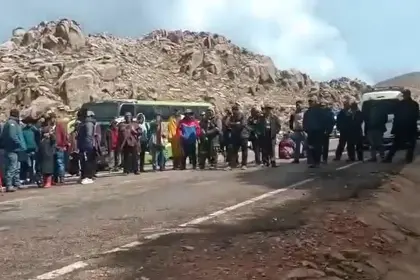 Potosí: Tránsito reporta vías expeditas tras seis días de bloqueo