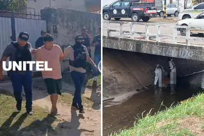 Santa Cruz: Así cayó el presunto asesino de hombre hallado en un canal de drenaje