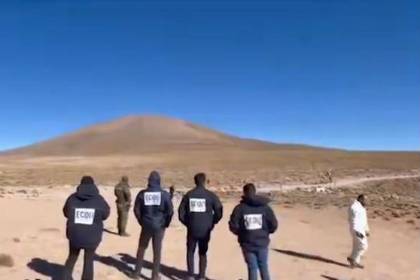 En la frontera de Chile con Bolivia, encuentran el cuerpo de un hombre dentro de una bolsa