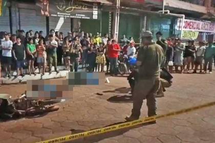 Acribillan a dos hombres a metros de un módulo policial en Guayaramerín