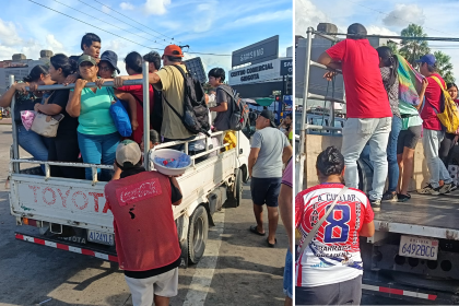 Santa Cruz: Espera de hasta una hora y gasto de Bs 50, lo que enfrentan los vecinos ante la falta de transporte 