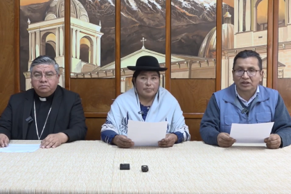 Iglesia, Defensoría del Pueblo y DDHH piden frenar la violencia e insistir en el diálogo para solucionar conflictos