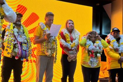 Alianza Patria Sol presenta a sus candidatos a la Alcaldía y la Gobernación de La Paz