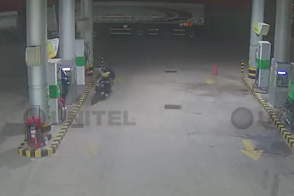 Video: Así fue el atraco armado perpetrado en un surtidor de la avenida Mutualista, en Santa Cruz de la Sierra
