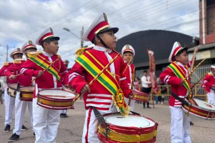 La Pampa de la Isla celebra sus 66 años con desfile cívico y homenaje de sus unidades educativas