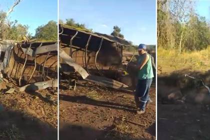 Fatal accidente en Roboré deja dos muertos y dos heridos