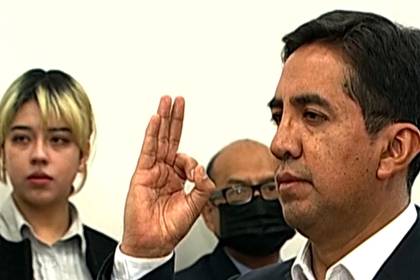 El presidente Paz posesiona a Williams Bascopé como ministro de Trabajo