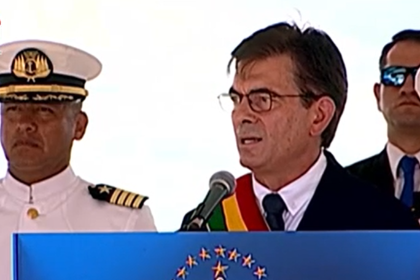 “Chile nos hizo daño”: Paz dice en el Día del Mar que Bolivia “no hace zanjas, sino puentes de integración”