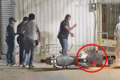 Hombres acribillados en Cobija fueron sorprendidos cuando iban a bordo de una motocicleta