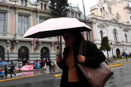 Pronostican el ingreso de un frente frío a nuestro país para este fin de semana