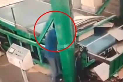 Tragedia: Trabajador falleció tras quedar con el cuello atorado en una máquina en movimiento