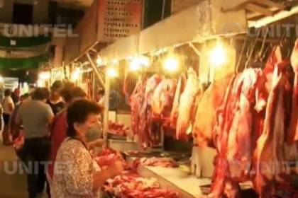 Comerciantes del mercado antiguo Los Pozos no acatarán el paro indefinido de carniceros