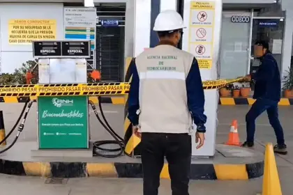 Intervienen surtidor donde se realizaban carguíos ilegales, un conductor fue aprehendido