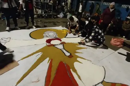Con fe y devoción, fieles católicos se preparan para la celebración de Corpus Christi en Bolivia
