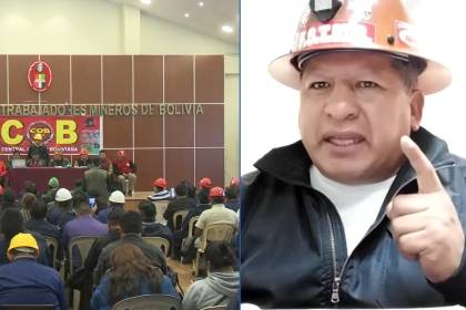 Mineros participan del Cabildo de la COB y afirman que exigirán respuesta al Gobierno para sus demandas