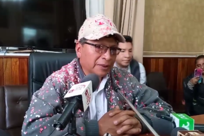 Tras siete meses, Jhonny Llally reasume el cargo de alcalde en el municipio de Potosí