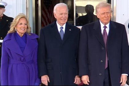 Trump llega a la Casa Blanca y es recibido por Biden; se alista el juramento del nuevo presidente de EEUU