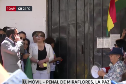 En directo: Expectativa por la salida de Jeanine Añez del penal de Miraflores