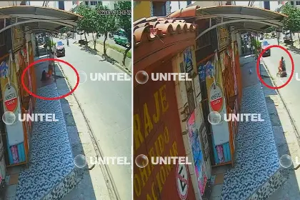 Video: Estudiantes se enfrentaron a un hombre que los asaltó con un arma blanca en el Plan Tres Mil