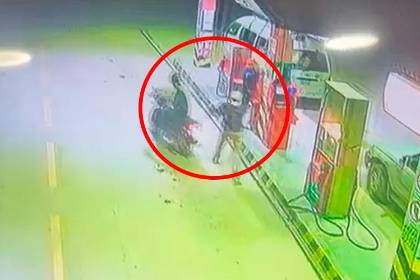 En cuestión de minutos, delincuentes atracan dos surtidores en Cotoca
