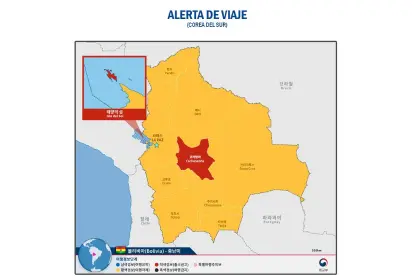Corea del Sur pide a sus ciudadanos “abandonar” Cochabamba ante “protestas y crimen organizado”