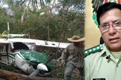 Comandante afirma que fiscal desaparecido del accidente aéreo en Beni ya se comunicó, pero aún no ha sido localizado