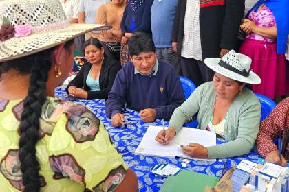 Evo Pueblo inicia recolección de firmas para su personería jurídica de cara a las subnacionales, según Morales