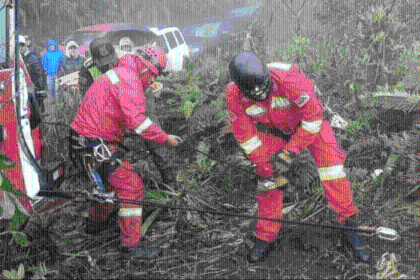 Tragedia en los Yungas: Un niño de 8 años es el único sobreviviente de un accidente en el que murieron sus padres y su hermano 
