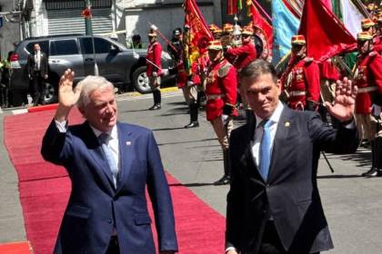 Paz recibe a Kast: Tratarán en reunión una agenda binacional que incluye economía y seguridad