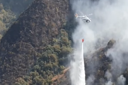 Bomberos controlan incendio en la serranía de Sama y destacan trabajo conjunto después de tres días de lucha
