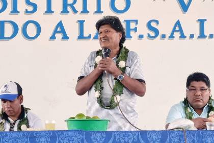 Vocero responde a Evo Morales y le dice que se presente ante la Justicia para rendir cuentas 