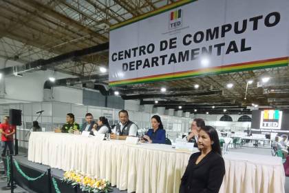 Subnacionales: TED Santa Cruz pide a la ciudadanía participar de manera pacífica, ordenada y respetuosa