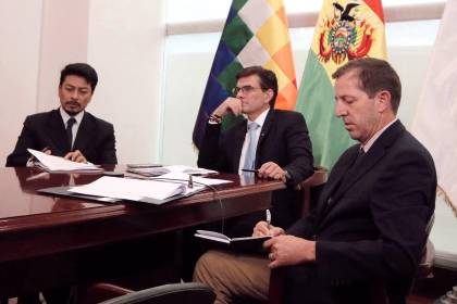 Seguridad fronteriza, movilidad humana, comercio y recursos hídricos, los temas tratados por Paz y el presidente de Perú