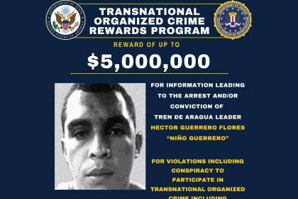 Trump anuncia la muerte de ‘Niño Guerrero’, el líder de banda venezolana Tren de Aragua