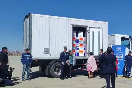 Llegan a Bolivia 300.000 dosis contra el sarampión donadas desde la India